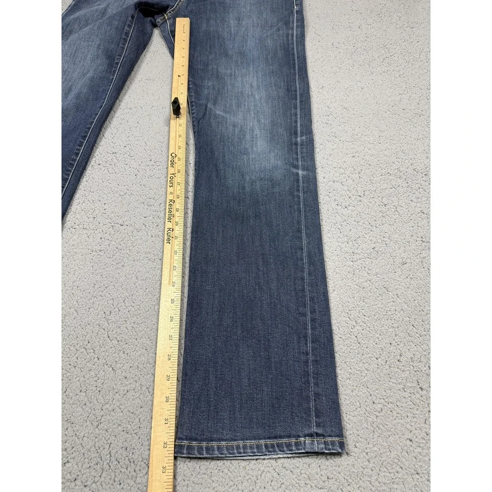 Bluffworks Denim Jeans Mens 32x33 Medium Wash Blue Regular Fit‎ Straight Leg